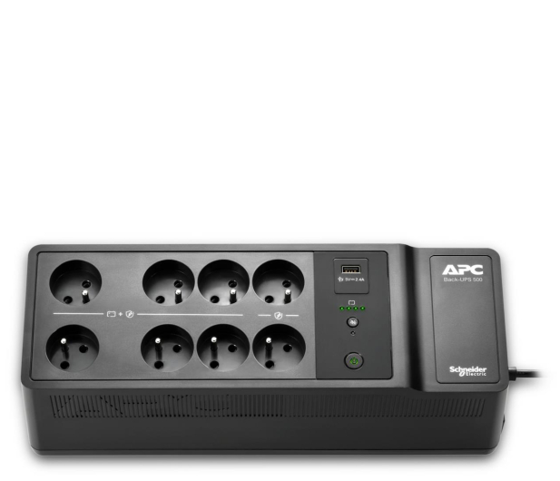APC BE500G2-FR APC Back-UPS 500VA 8 French outlets - 1272262 - zdjęcie 3